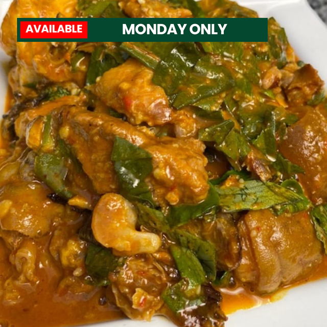 25. Oha soup - Available: Monday only