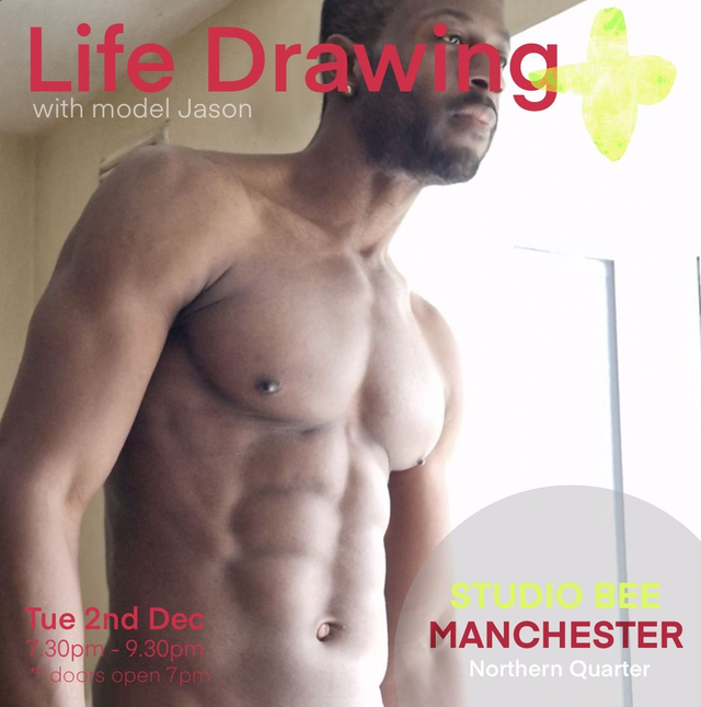 Life Drawing+ Tuesday 2nd December