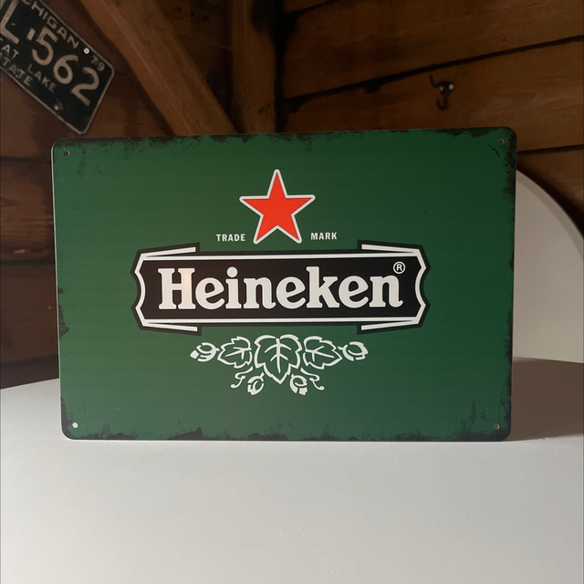 Heineken logo groen - 30x20 cm