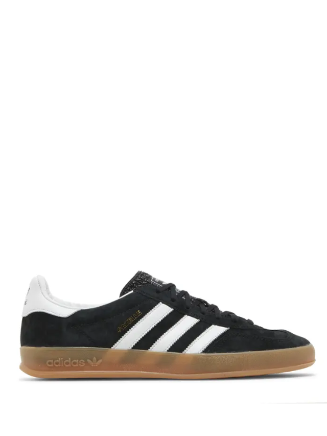 Adidas Gazelle Black White Gum (Taille 40)