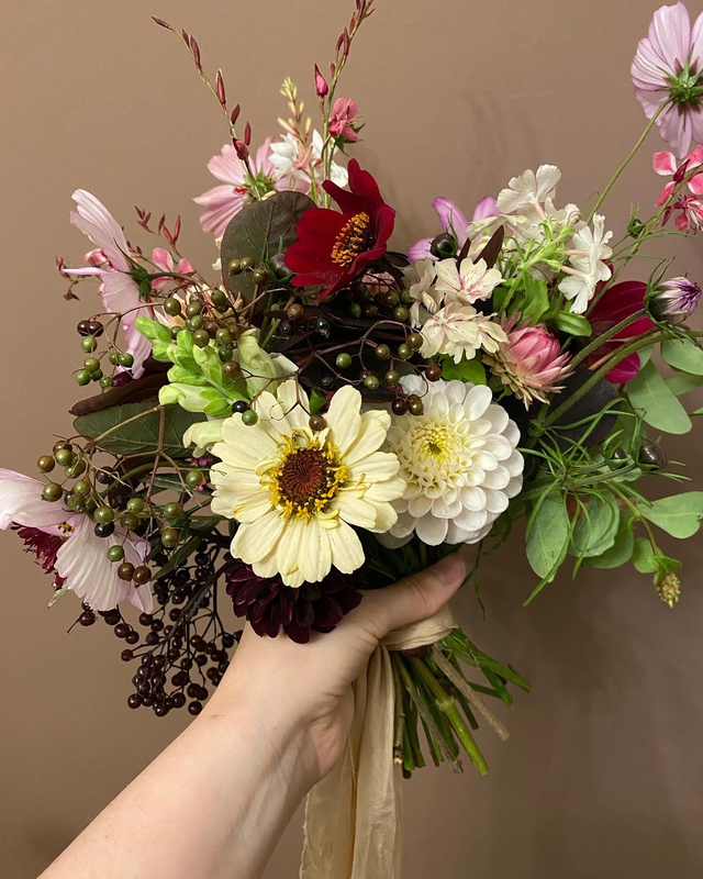 21st August 2025 - Summer Hand-Tied Bouquet Workshop at the Blue Bicycle - 6pm-8pm