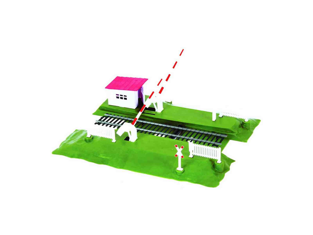 Passage à niveau Mehano F290 H0