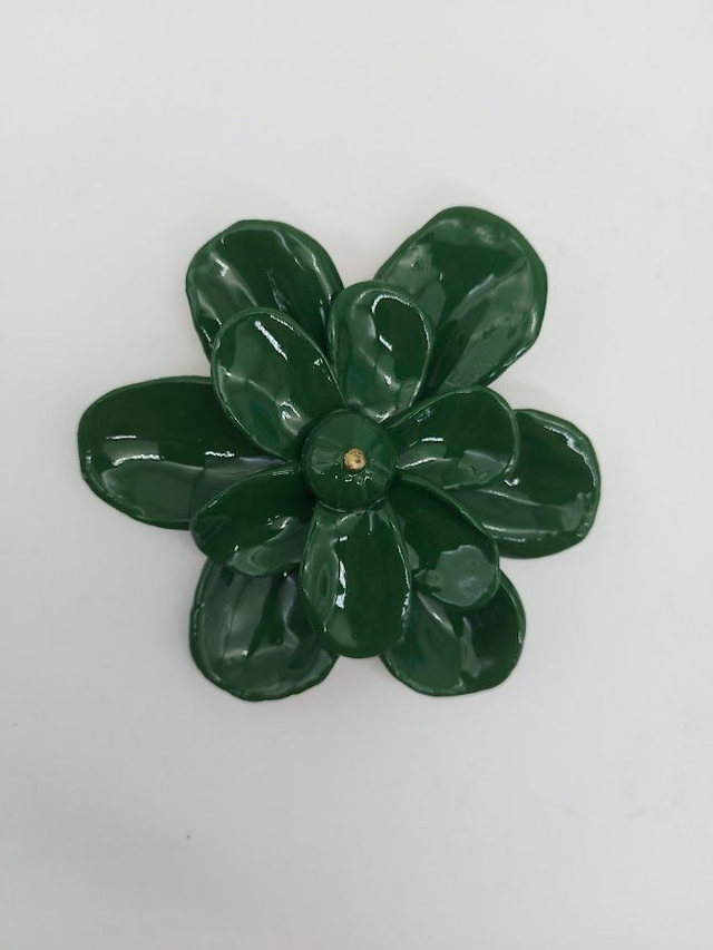 Ceramic Flower Wall Hanger