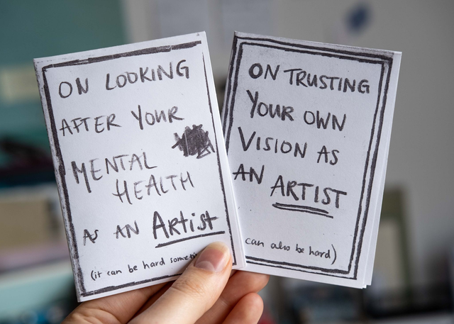 "On Looking" mini-zine 