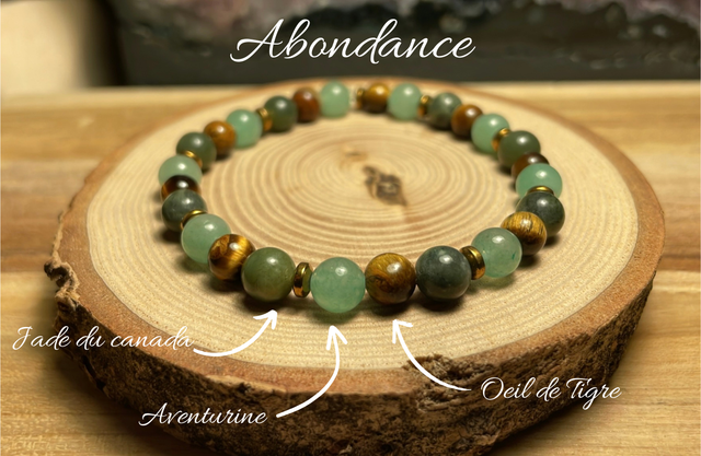 Bracelet ABONDANCE 6mm