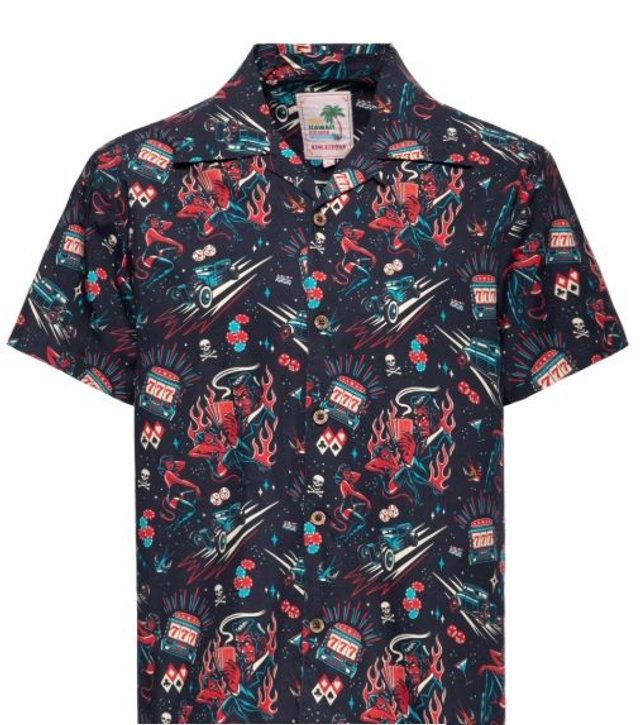 Chemise &quot;Rockabilly Devil&quot;