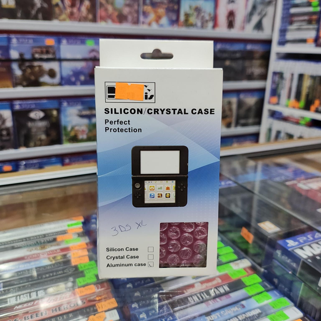 Carcasa Nintendo 3DS XL / Aluminio Fucsia