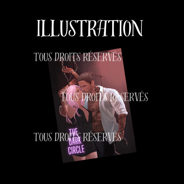 Illustration The dark circle