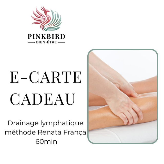 ENGHIEN-LES-BAINS - E-Carte Cadeau Drainage Lymphatique Méthode Renata França