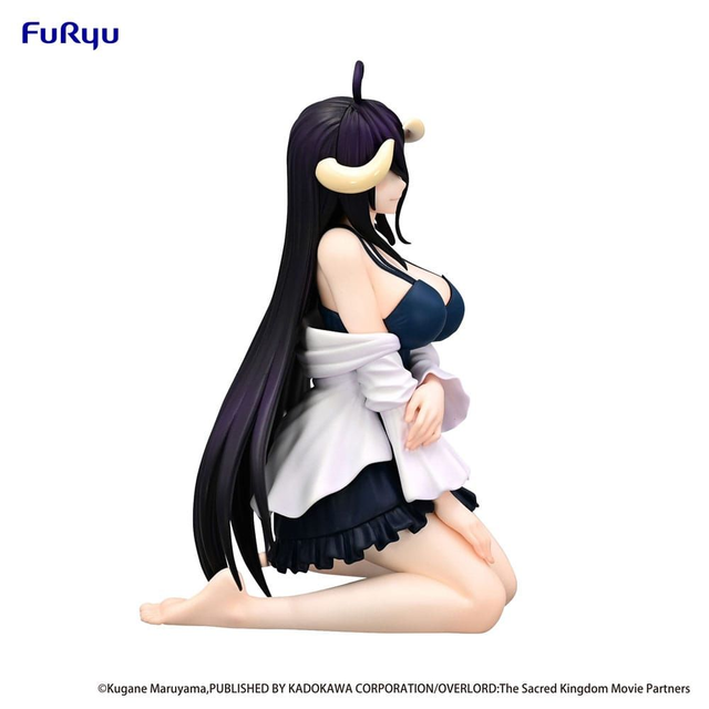 🍜Albedo Noodle Stopper Loungewear Figure Overlord FuRyu 12cm😈