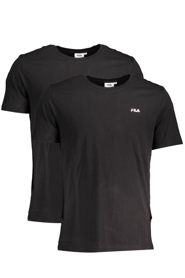 FILA T-SHIRT MANICHE CORTE UOMO NERO