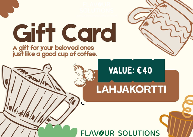 Giftcard €20 / €40 / €60