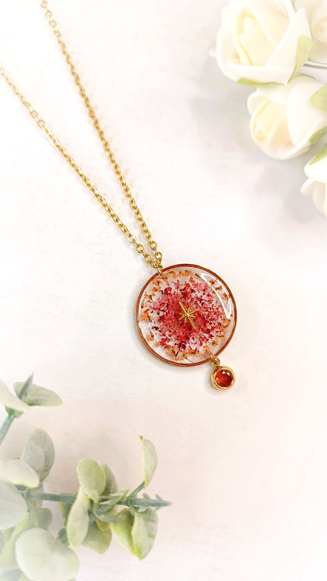 DAPHNE - Rouge Capucine et Feu