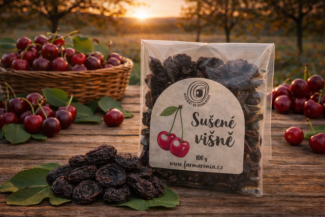 Sušené višně BIO