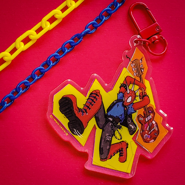 Spiderman - Spider Punk - Charm - [CHM-SM-SP]