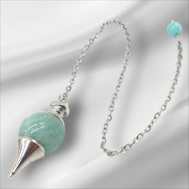 Pendule sphère "Amazonite"