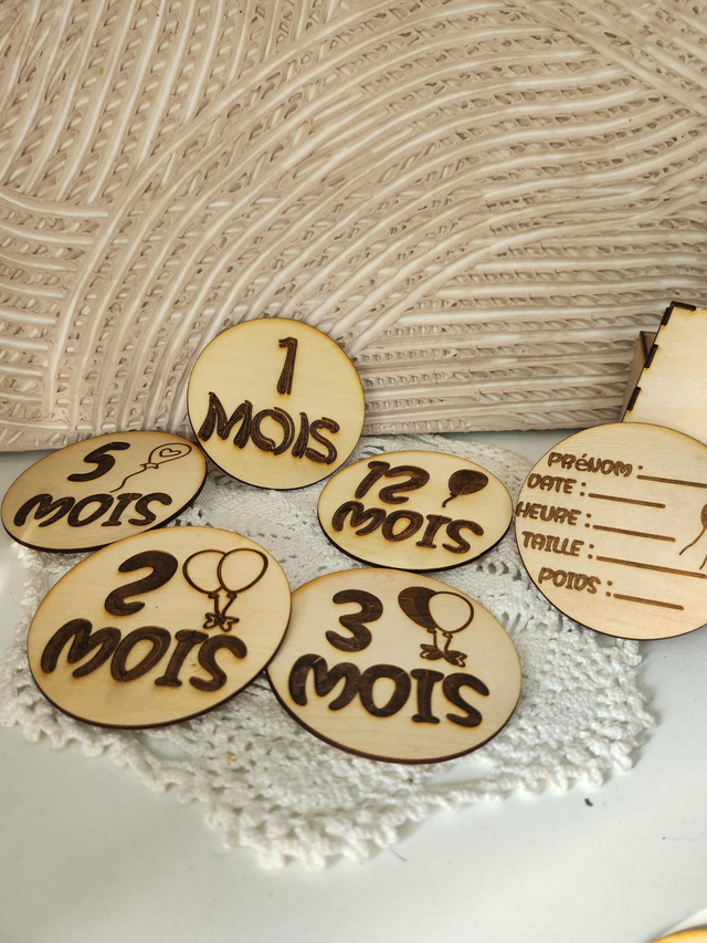 Cartes de naissance à personnaliser