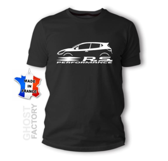 T-shirt Clio 4 RS silhouette
