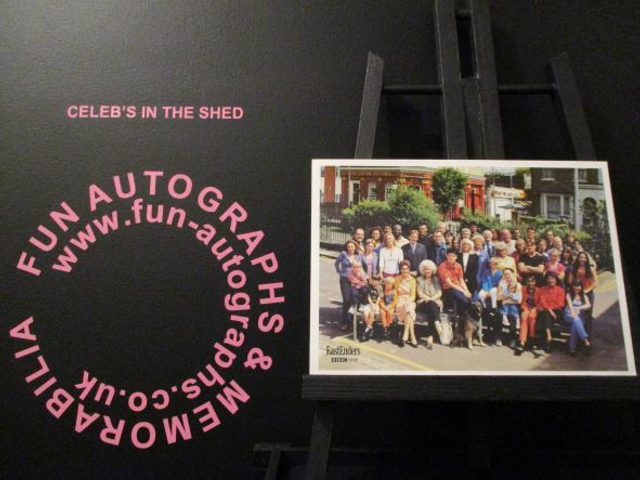 EastEnders Tv Cast Original EastEnders Pre-Print Cast Card (SEE PIC)