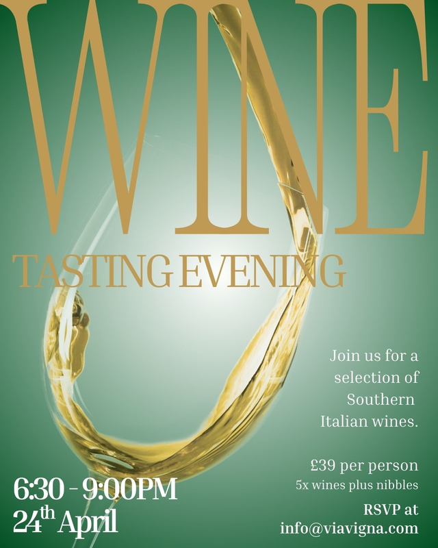 24th April 2026 Wine Tasting 
