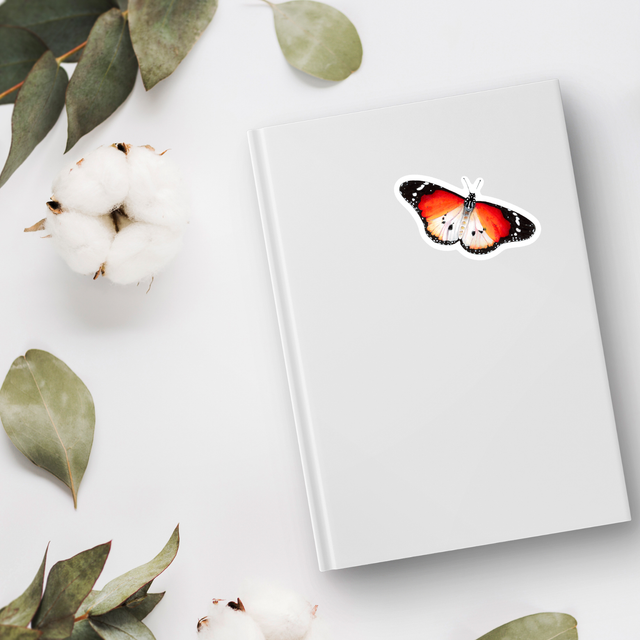 Stickers - Papillon Monarque