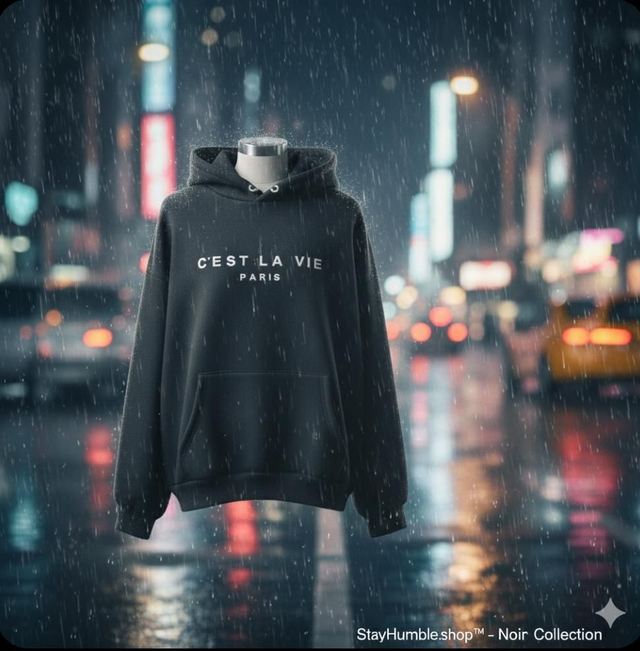 C’est La Vie Paris – Oversized Hoodie