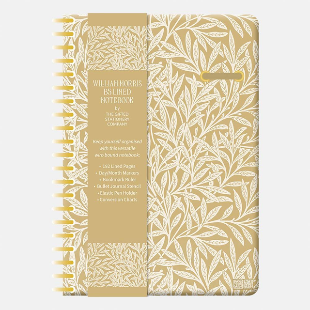 Journal - William Morris Willow &amp; Rose