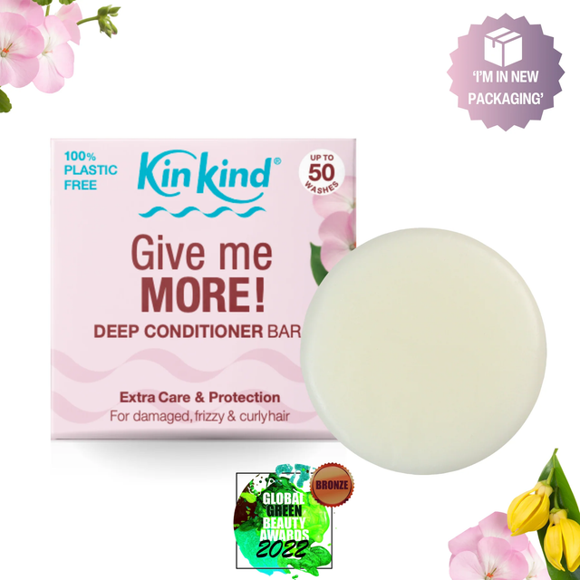 Give me MORE! Deep Conditioner Bar for Damaged, Frizzy &amp; Curly Hair