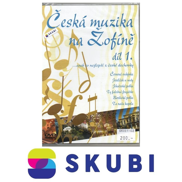 DVD Česká muzika na Žofíně díl 1. ... aneb to nejlepší z české dechovky
