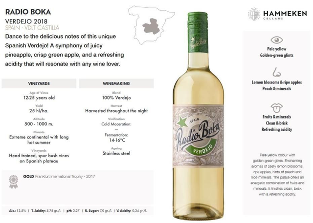 Radio Boka - Verdejo 2018 - Spain