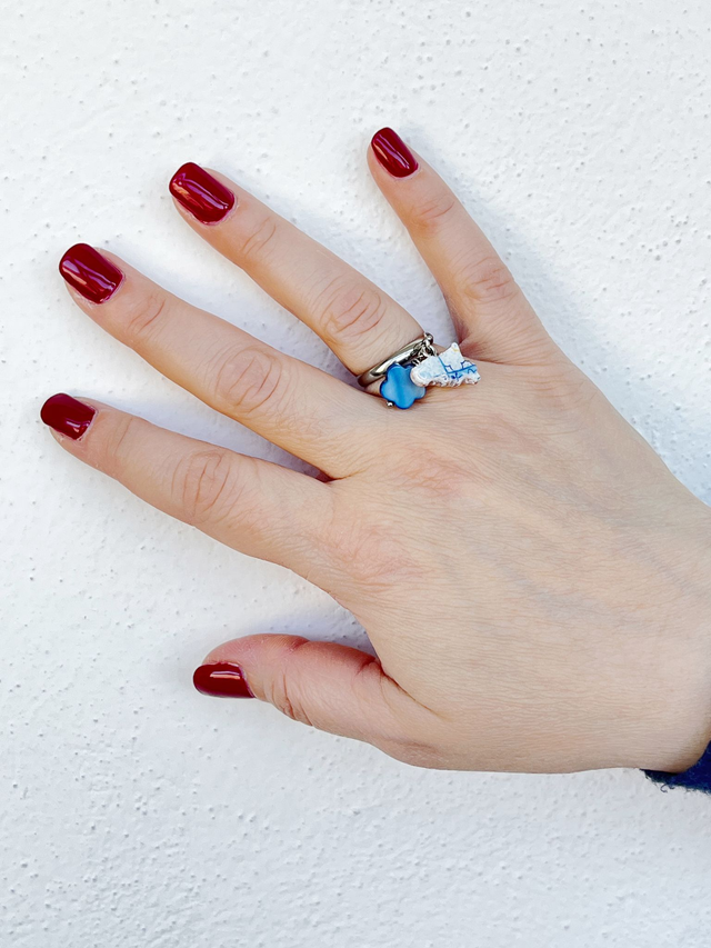 Anello Settembre Fatto a Mano Regolabile e Personalizzato Mese di Nascita