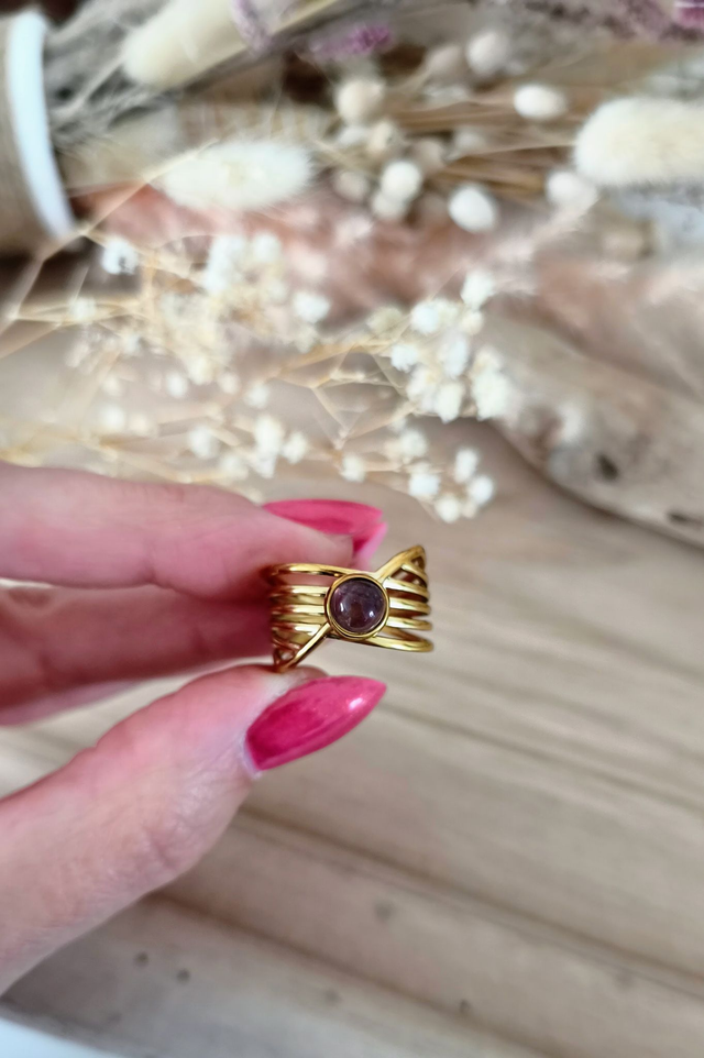Bague Infini Améthyste