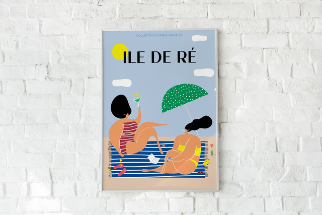 Affiche Ile de Ré