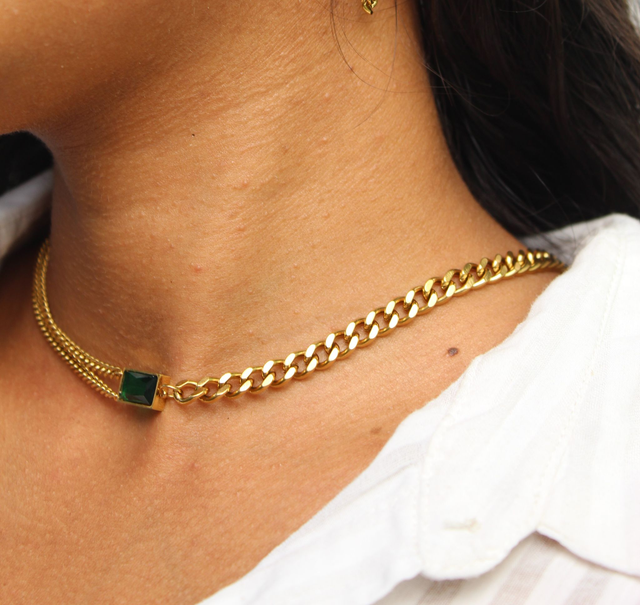 Collier Glowprestige Vert (édition limitée)