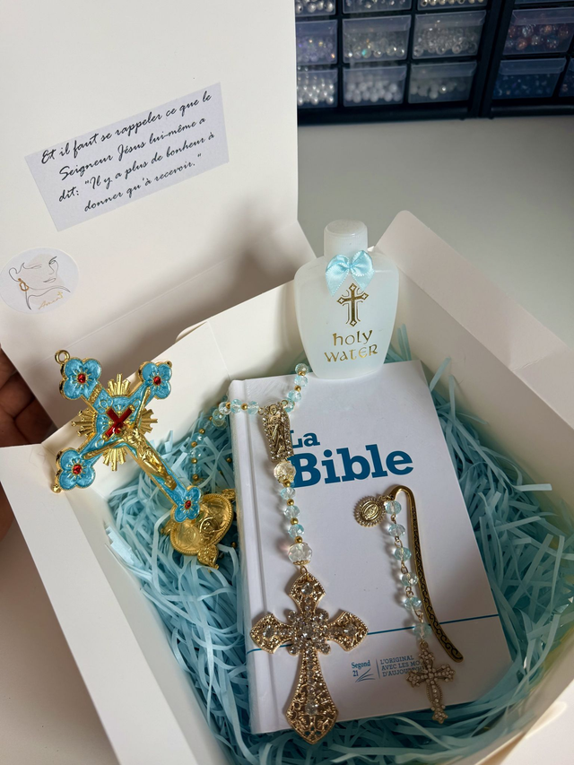 Coffret Biblique Bleu