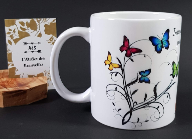 Mug - Attrape rêves papillons (6c)