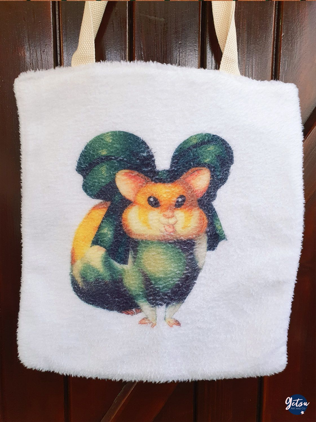 Totebag pilou Grand Hamster d'Alsace