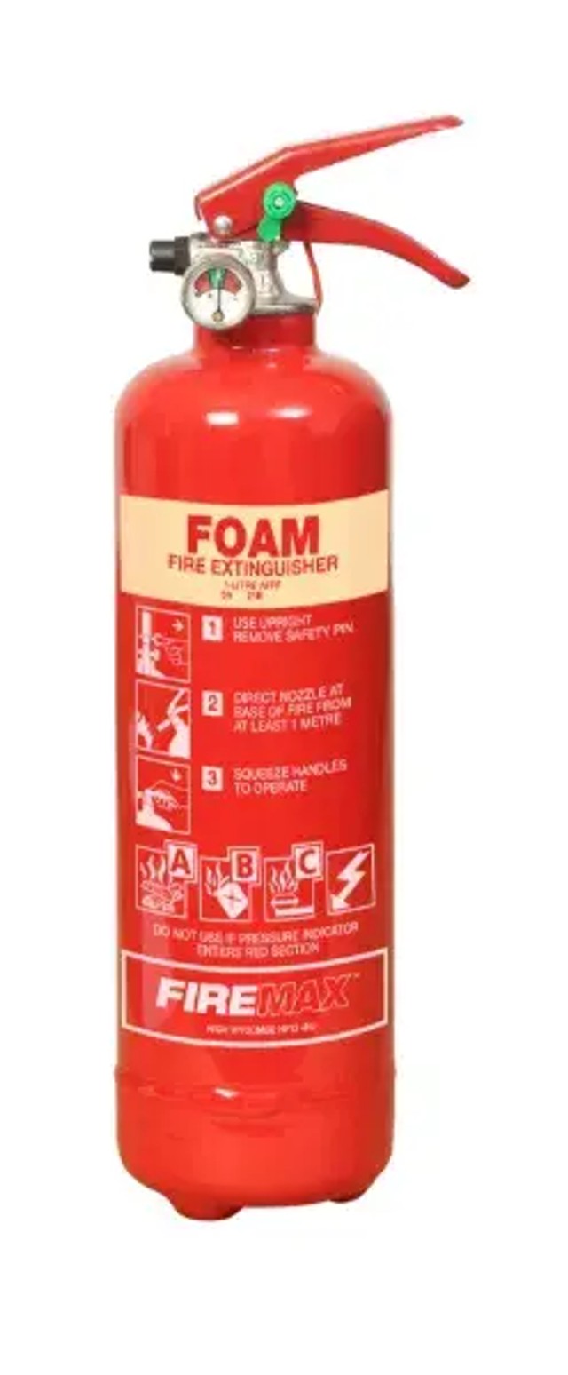 Firemax Foam AFFF - 5A 21B - Fire Extinguisher 1.0L
