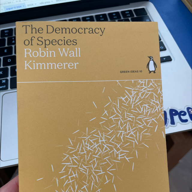 Democracy Of Species Robin Wall Kimmerer