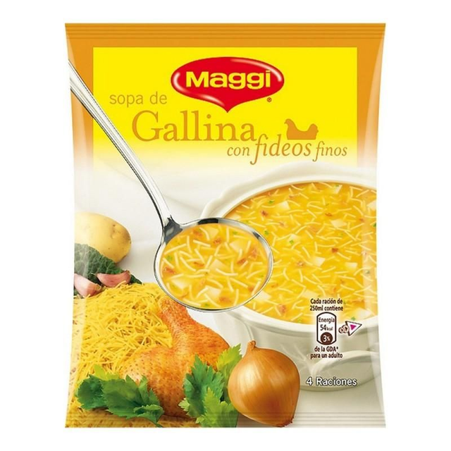 Maggi Sopa De Gallina c/Fideos Finos 68g