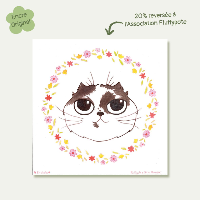 Bluebelle – Œuvre originale solidaire