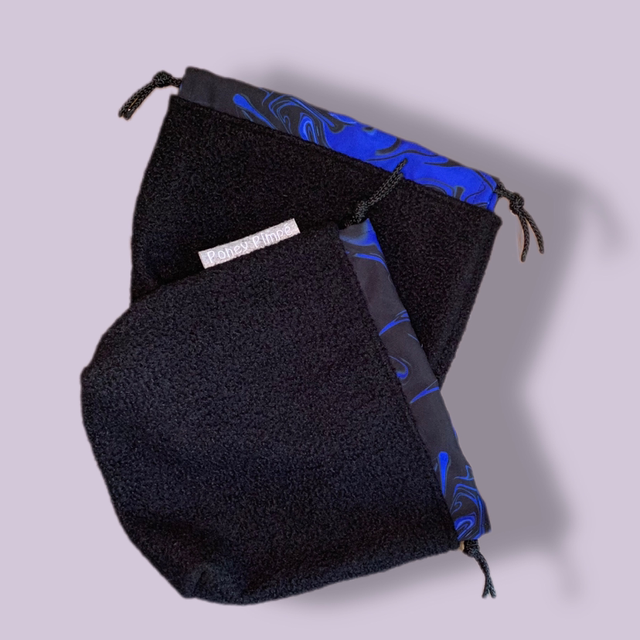 Pochons d’étrier bleus 