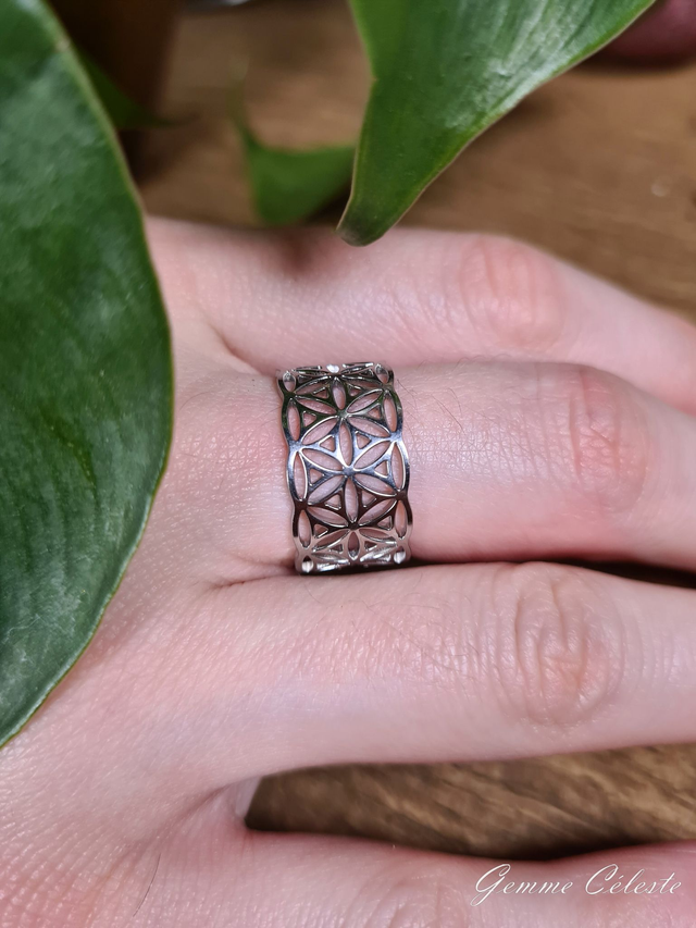 Bague &quot;Résonance Cosmique&quot;