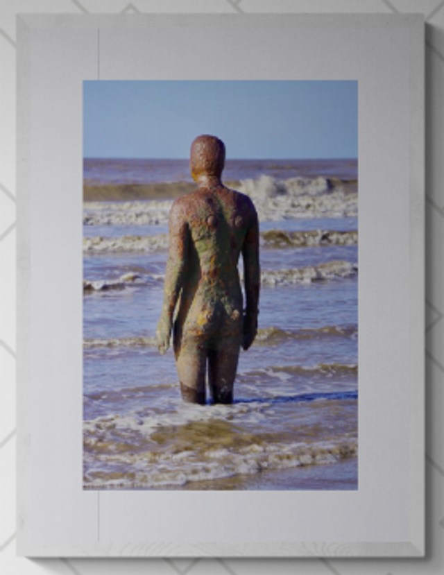 Iron Man amongst the waves - Print