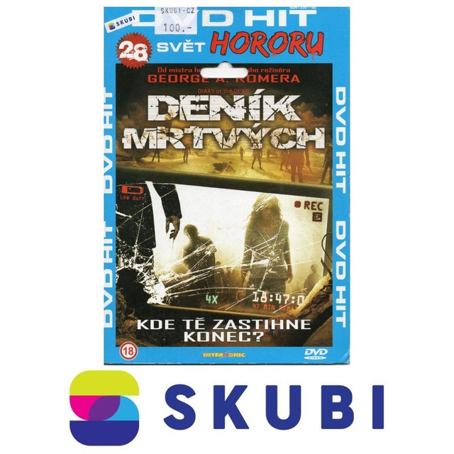 DVD Deník mrtvých / Diary of the Dead - česky, anglicky, maďarsky