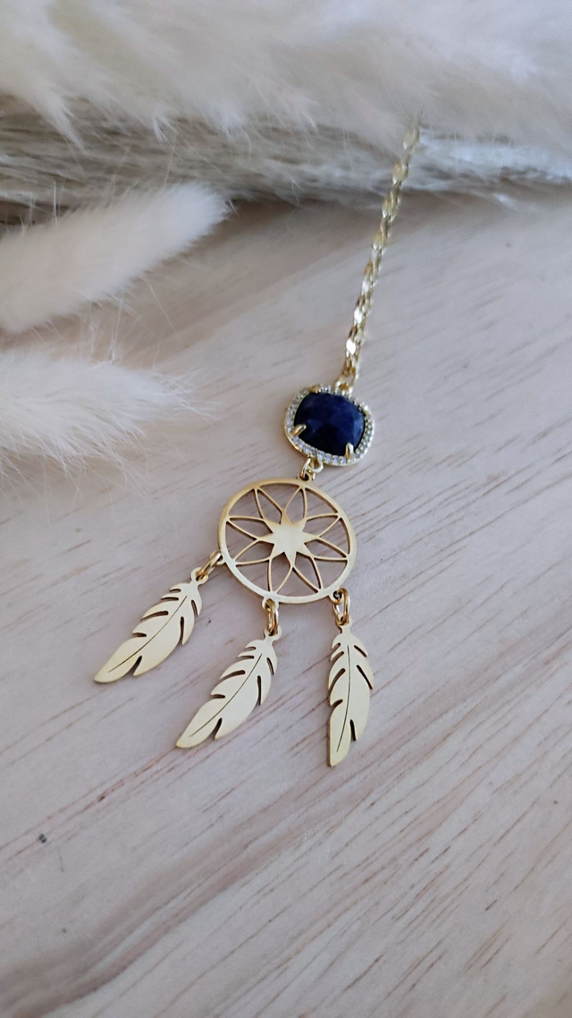 Collier "Lumière" Sodalite