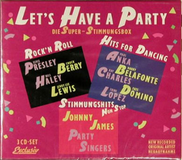 Various ‎– Let's Have A Party 3x Audio CDs