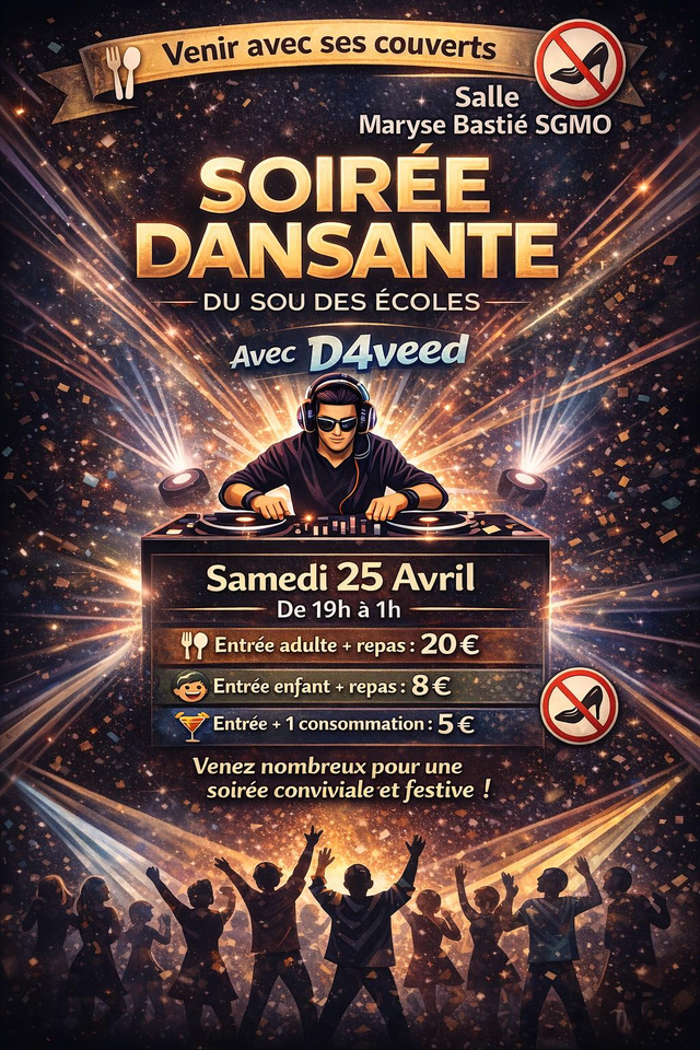 Inscription soirée dansante