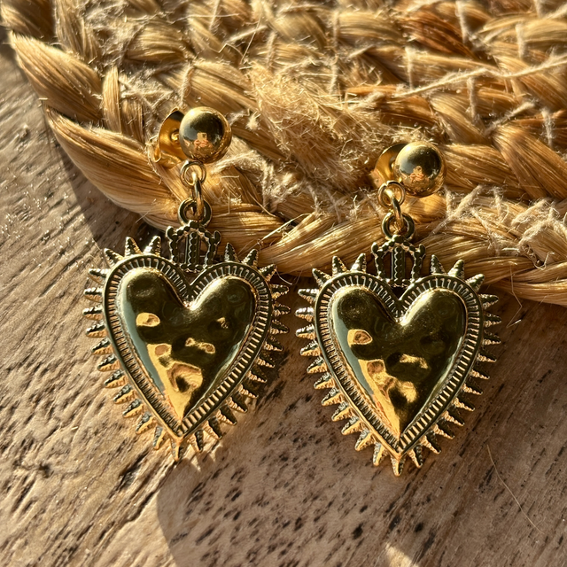 Boucles d’oreilles Queen