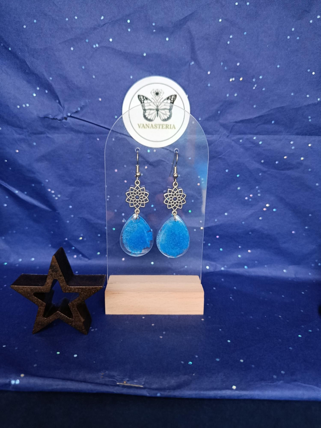 Boucles d’oreilles « Goutte d’Éveil »